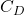 C_{D}