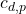 c_{d,p}