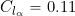 Rendered by QuickLaTeX.com C_{l_{\alpha}} = 0.11