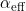 \alpha_{\rm eff}
