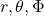 r,\theta,\Phi