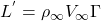 L^{'} = \rho_{\infty}V_{\infty}\Gamma