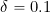 Rendered by QuickLaTeX.com \delta = 0.1
