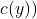 c(y))