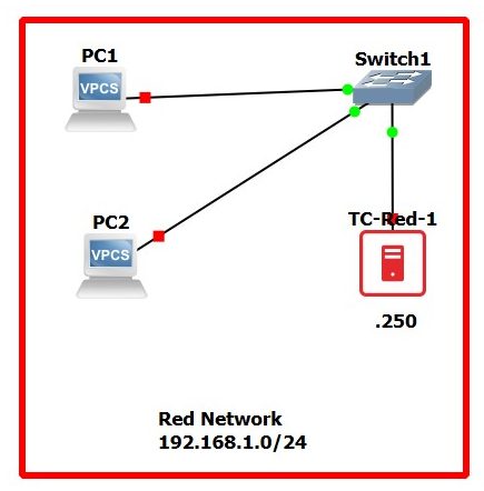 GNS3 environment