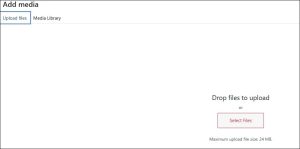 Screenshot of the written steps