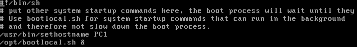 Picture of commands