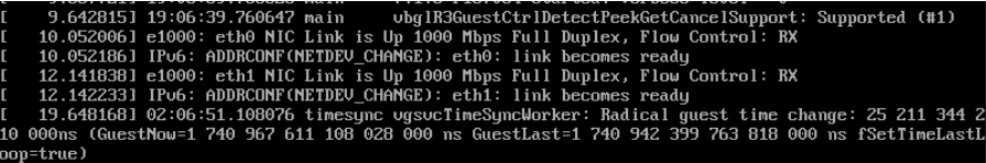 Showing boot notices