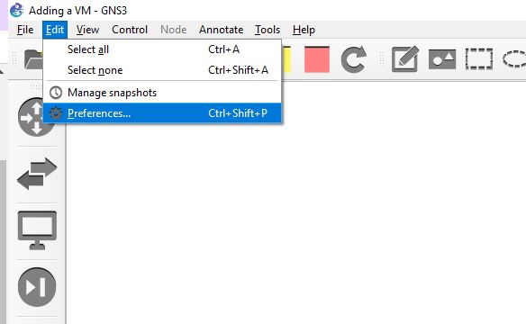 Screenshot of command