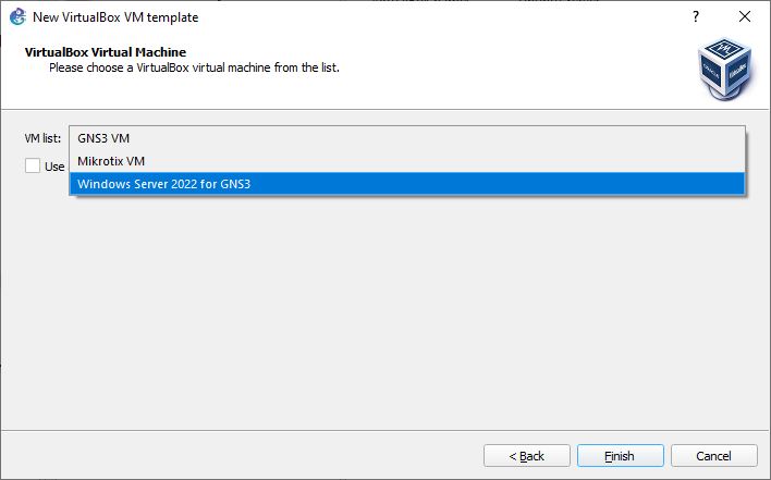 Screenshot of command