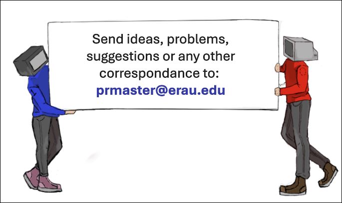 Send correspondence to prmaster@erau.edu