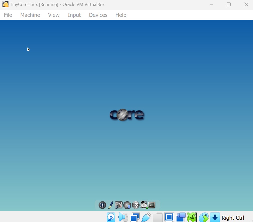 Screenshot of commands