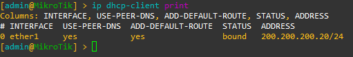 Terminal command execution