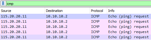 Picture of Wireshark Capture