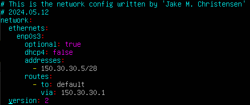 Picture of /etc/netplan/*.yaml file