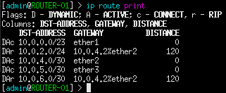 terminal command execution