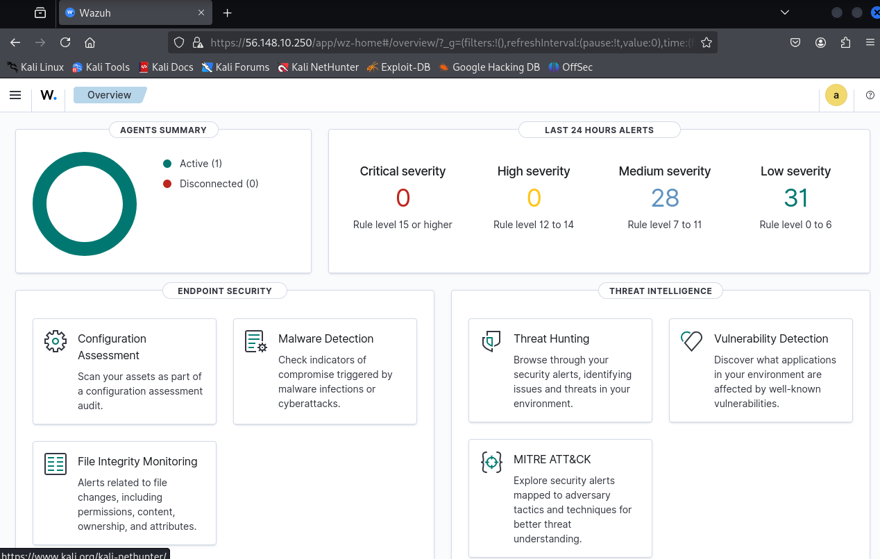 Wazuh Dashboard