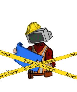 under construction