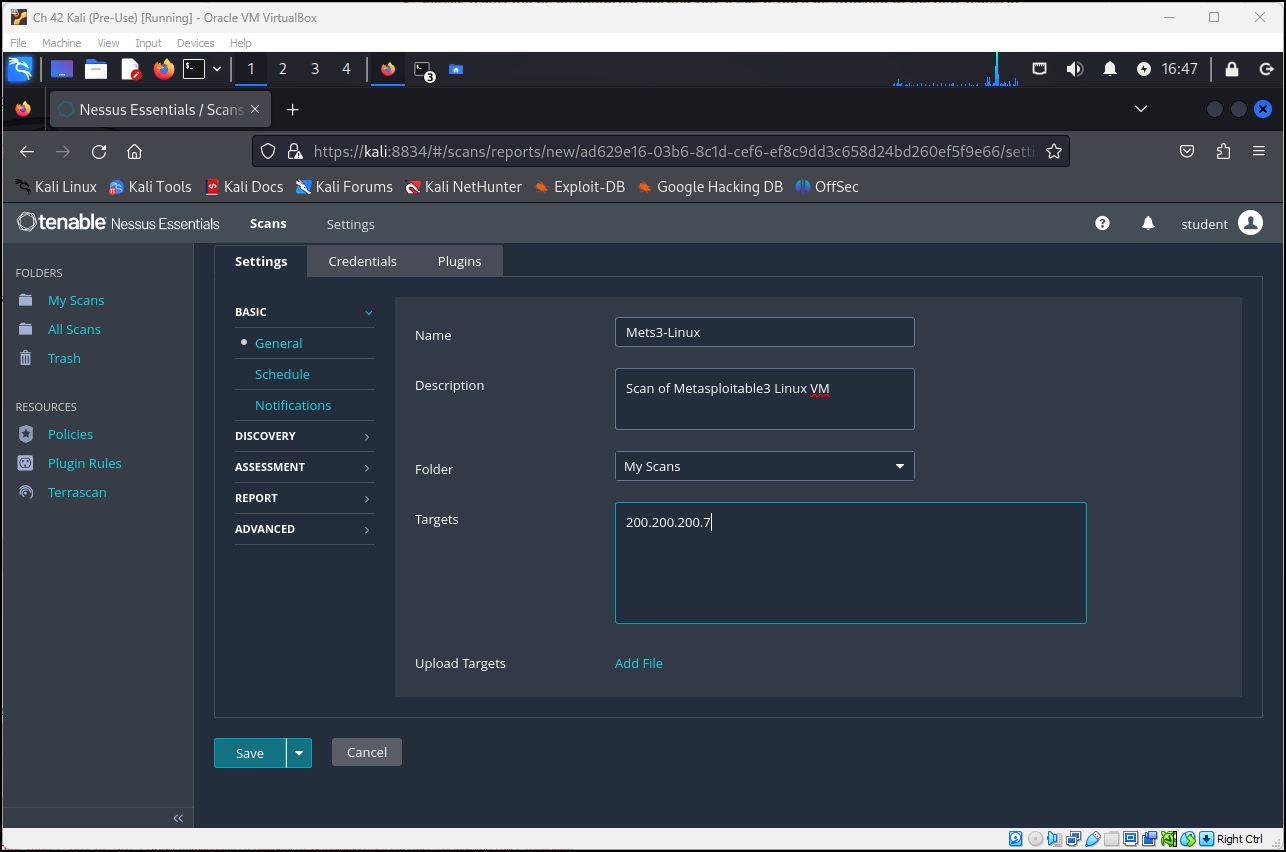 Configuring settings