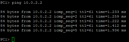 Terminal command execution