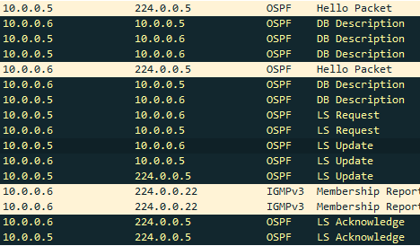 Wireshark network traffic