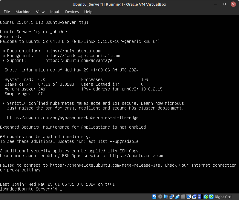 linux login