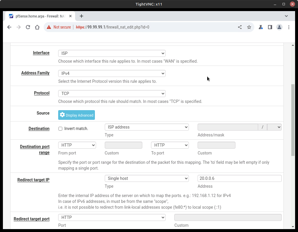 pfsense login