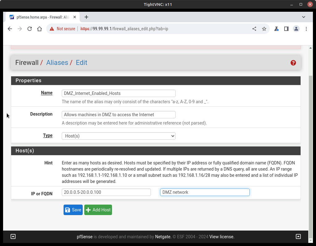 pfsense login