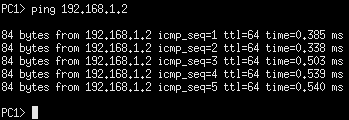 Terminal command execution
