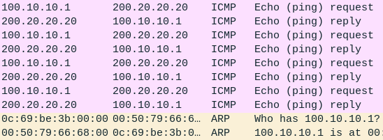 Wireshark packet capture