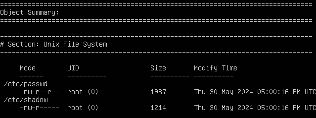 tripwire database