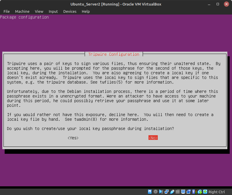 tripwire installer